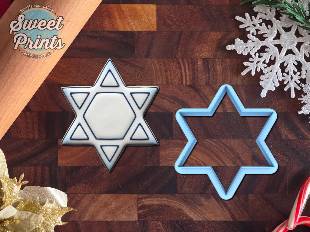 Star of David Cookie Cutter/Dishwasher Safe