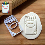 Box of Crayons Cookie Cutter/Dishwasher Safe