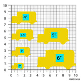 School Bus Cookie Cutter/Dishwasher Safe