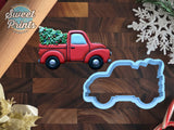 Pickup Truck with Tree Cookie Cutter/Dishwasher Safe
