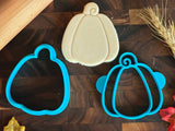 Pumpkin Cookie Cutter & Press/Dishwasher Safe