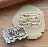 Set of 4 Diesel Train/Locomotive Christmas Cookie Cutters/Dishwasher Safe