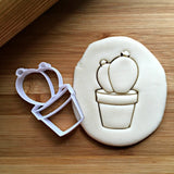2" Double Cactus Cookie Cutter/Dishwasher Safe/Clearance