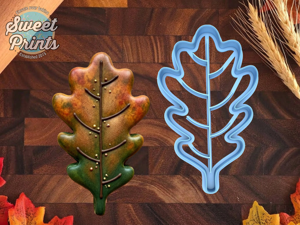 Oak Leaf Cookie  Cutter/Dishwasher Safe