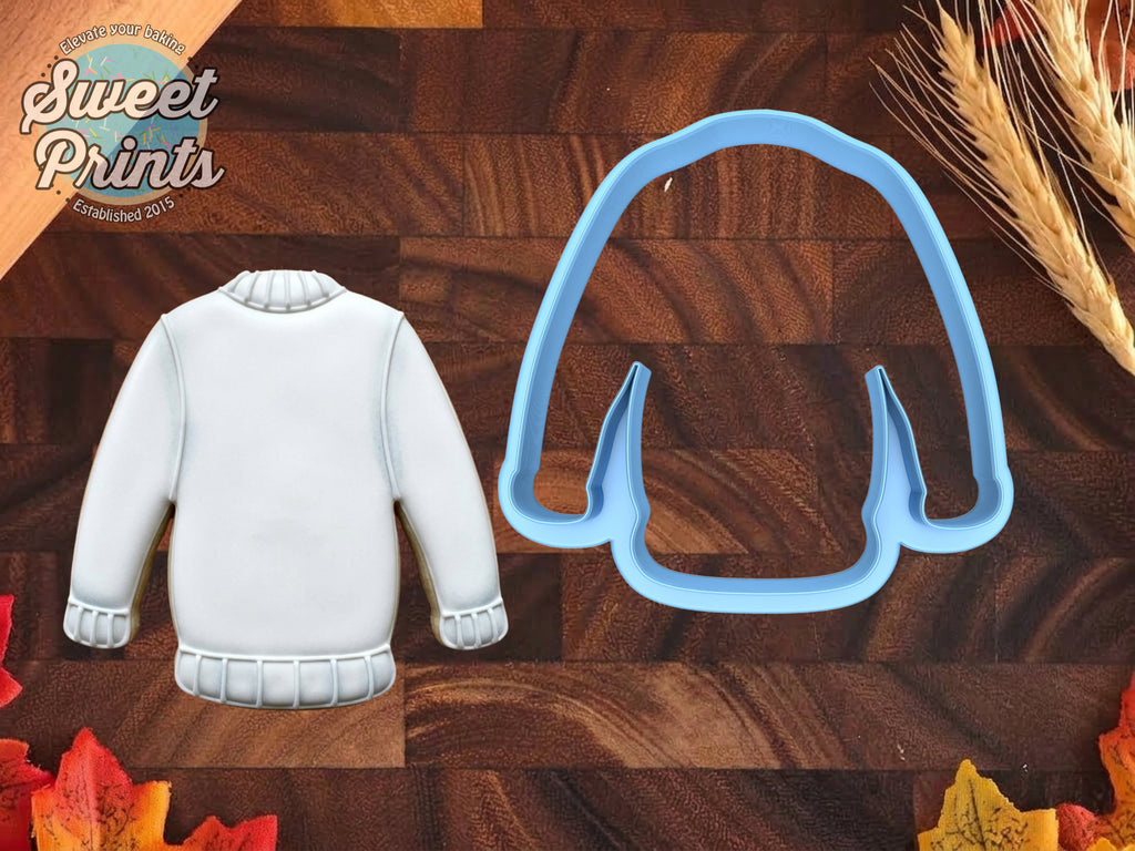 Sweater Cookie Cutter/Dishwasher Safe