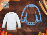 Sweater Cookie Cutter, Dishwasher Safe