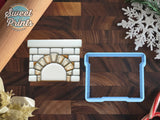 Fireplace Cookie Cutter/Dishwasher Safe