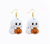 Set of 6 Polymer Clay Halloween Cutters/Clay Earring Shapes/Dishwasher Safe/Multi-Size