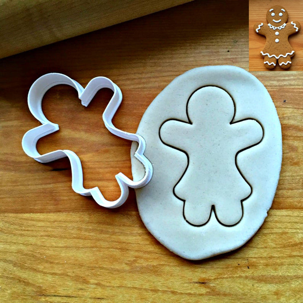 Gingerbread Girl Cookie Cutter/Dishwasher Safe