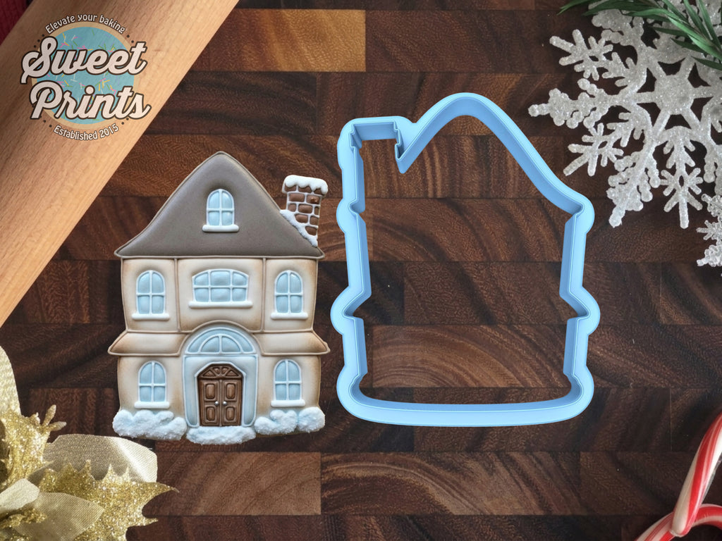 Doll House Cookie Cutter, Dishwasher Safe