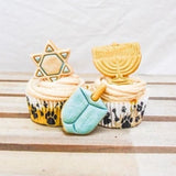 Set of 2 Star of David Cookie Cutters/Dishwasher Safe