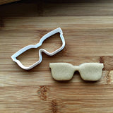 Set of 2 Thick-Rimmed Glasses and Moon Cookie Cutters/Dishwasher Safe