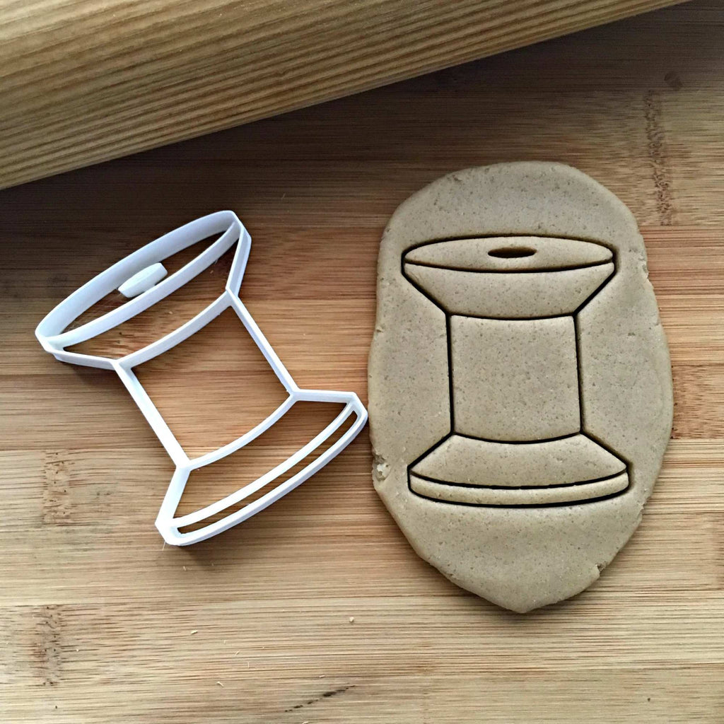 Spool of Thread Cookie Cutter/Dishwasher Safe