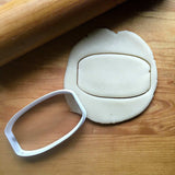 Set of 2 Hockey Puck and Mask Cookie Cutters/Dishwasher Safe