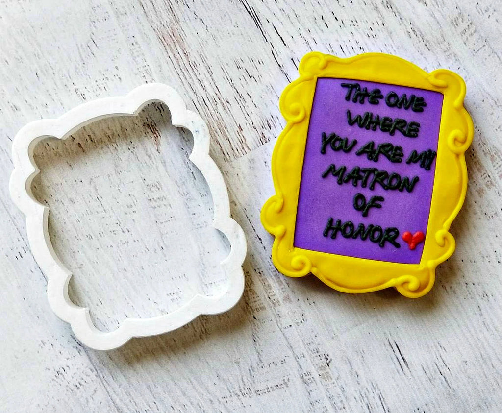 Picture Frame Cookie Cutter/Dishwasher Safe