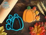 Leafy Pumpkin Cookie Cutter/Dishwasher Safe