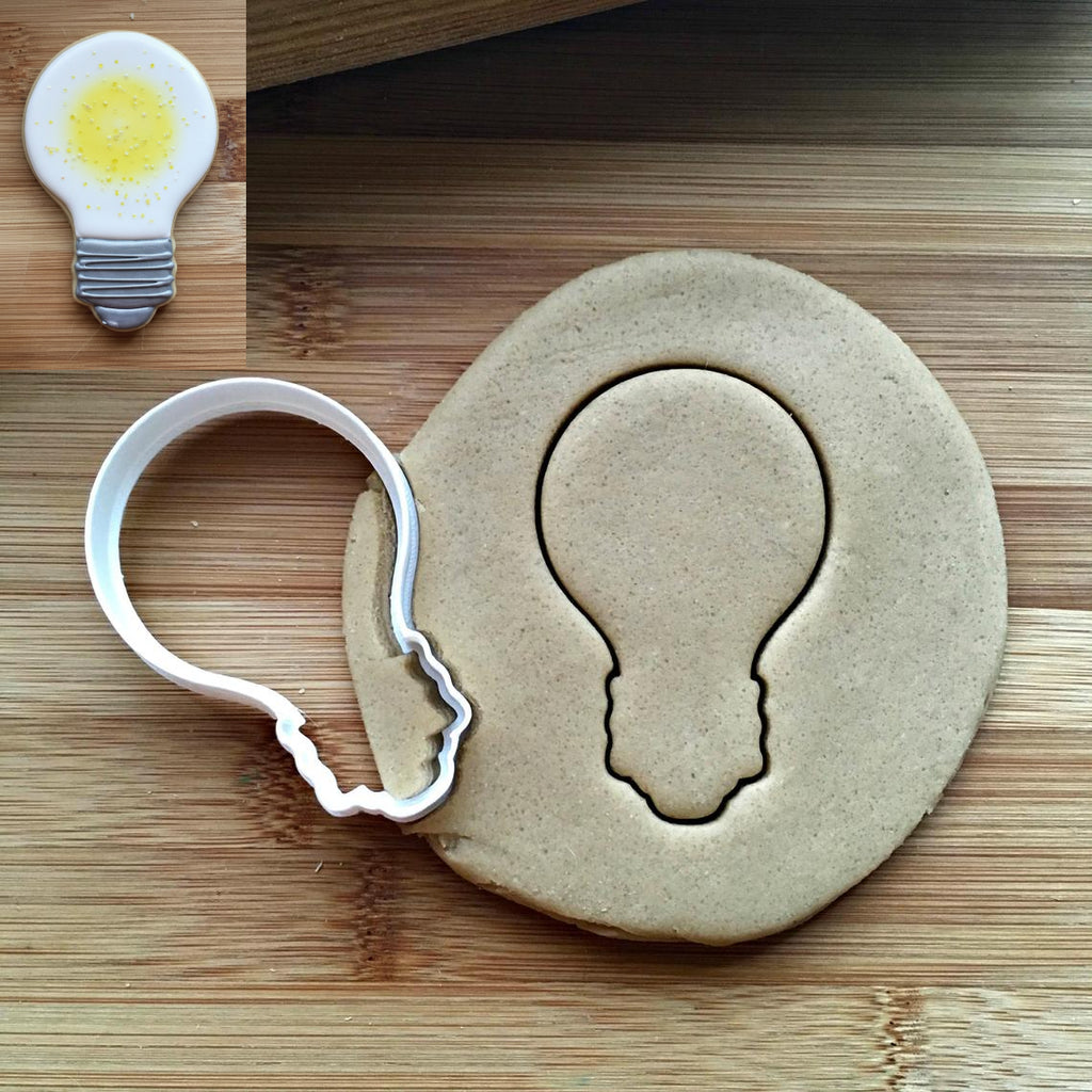 Light Bulb Cookie Cutter/Dishwasher Safe