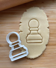 Pawn Chess Piece Cookie Cutter/Dishwasher Safe