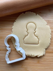 Pawn Chess Piece Cookie Cutter/Dishwasher Safe