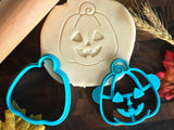 ack-O-Lantern Pumpkin Cookie Cutter & Press/Dishwasher Safe