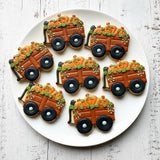 Pumpkin Wagon with Heart Handle Cookie Cutter/Dishwasher Safe
