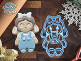 Doll Cookie Cutter, Dishwasher Safe