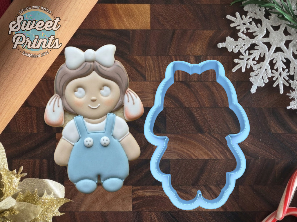 Doll Cookie Cutter, Dishwasher Safe