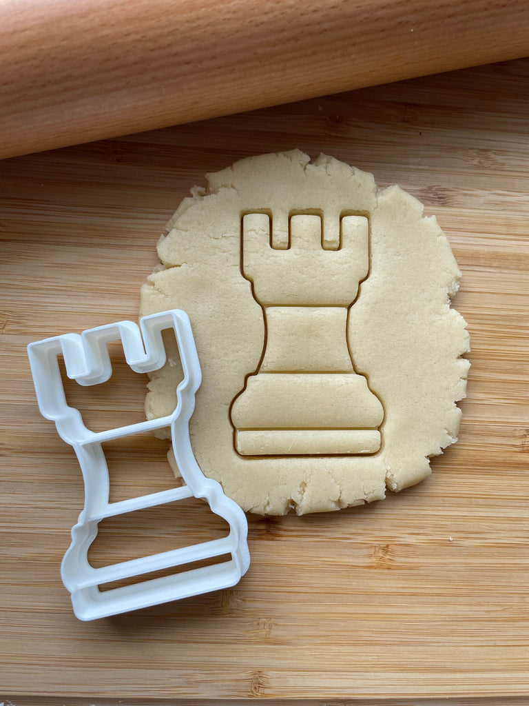 Rook Chess Piece Cookie Cutter/Dishwasher Safe