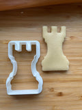 Rook Chess Piece Cookie Cutter/Dishwasher Safe