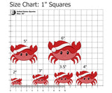 Santa Crab Cookie Cutter/Dishwasher Safe/Christmas in July