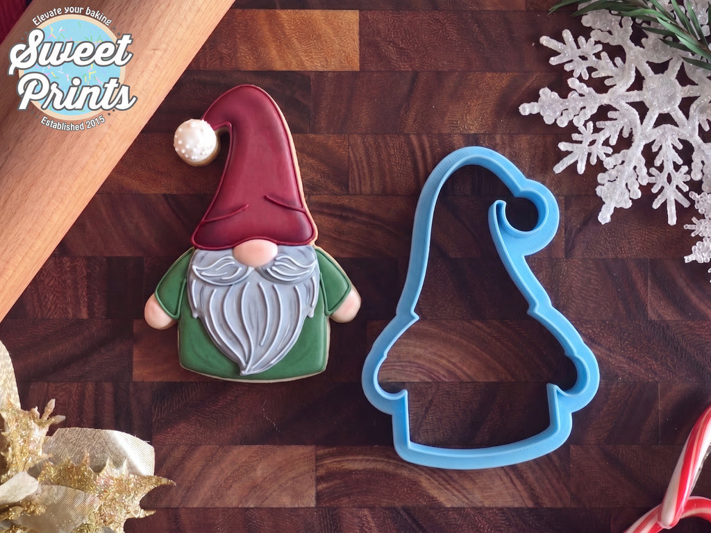 Santa Gnome Cookie Cutter/Dishwasher Safe