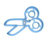 Scissors Cookie Cutter/Dishwasher Safe