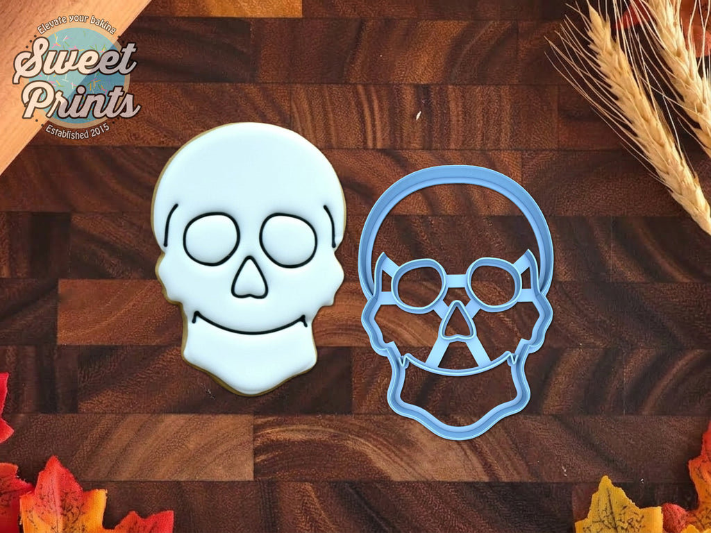 Skull Cookie Cutter/Dishwasher Safe
