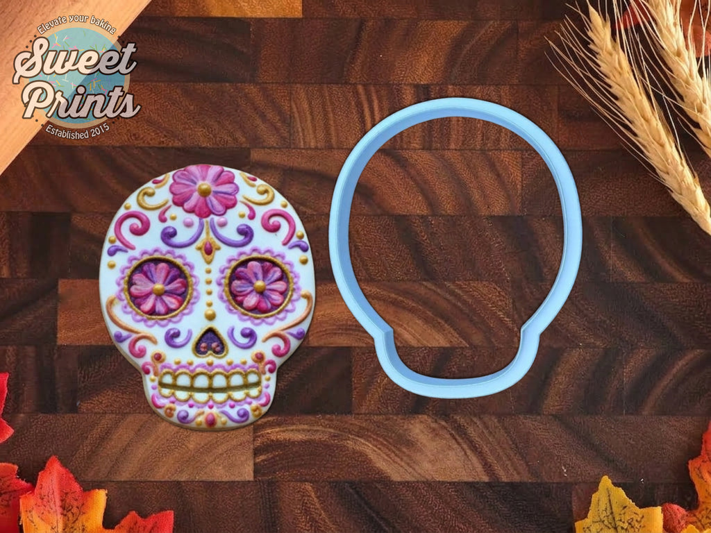 Sugar Skull Cookie Cutter/Dishwasher Safe