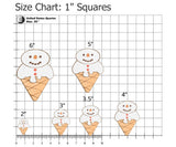 Snowman Snow Cone Cookie Cutter/Dishwasher Safe/Christmas in July