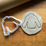 Set of 2 Skinny Jeans and Sweater Cookie Cutters, Dishwasher Safe