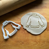 Set of 2 Skinny Jeans and Sweater Cookie Cutters, Dishwasher Safe
