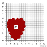 Set of 3 Lacy Heart Cookie Cutters/Dishwasher Safe