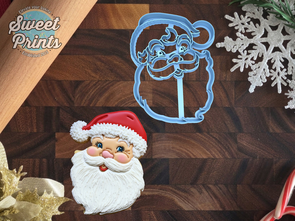 Classic Santa Claus Cookie Cutter/Dishwasher Safe