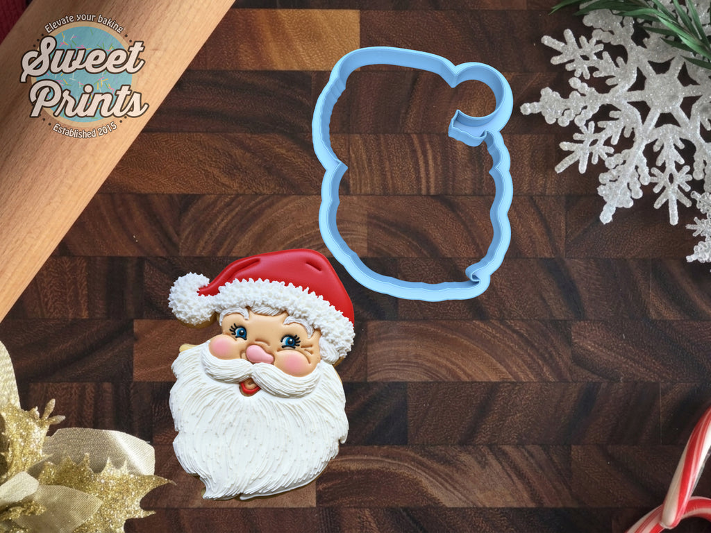 Classic Santa Claus Cookie Cutter/Dishwasher Safe