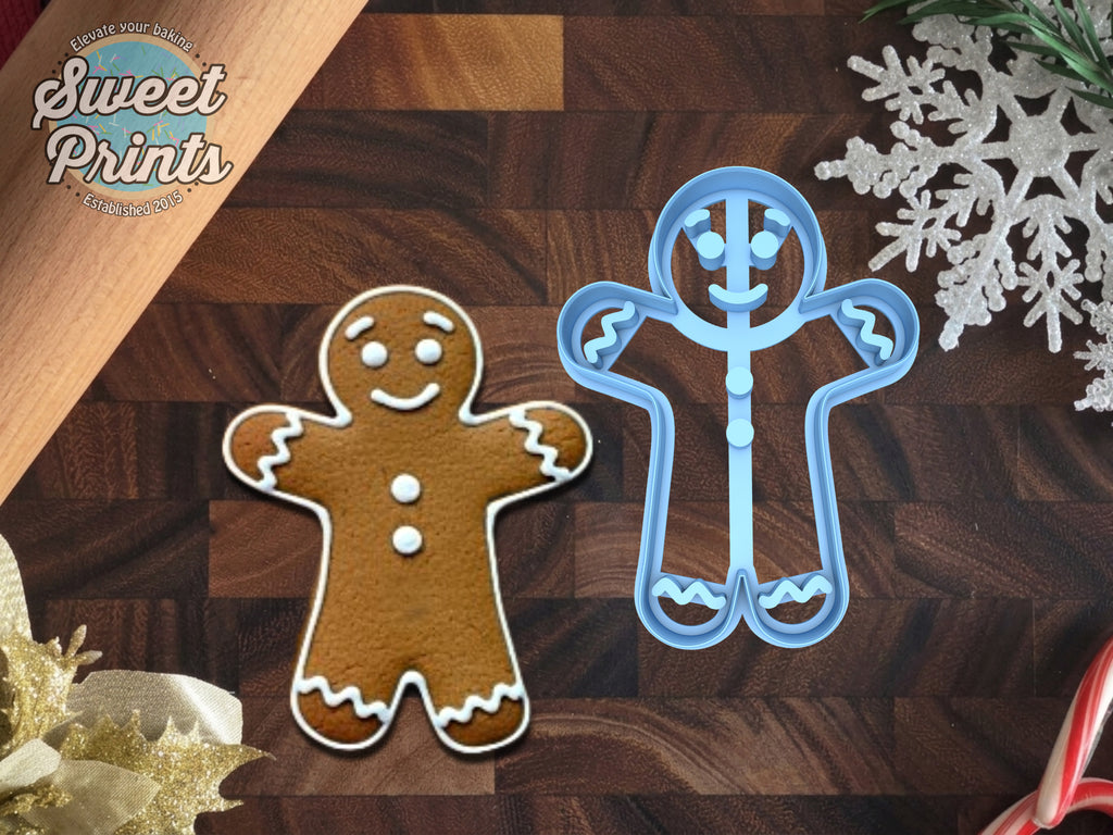 Gingerbread Man Cookie Cutter/Dishwasher Safe