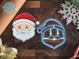 Santa Claus Cookie Cutter, Dishwasher Safe
