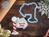 North Pole Cookie Cutter/Dishwasher Safe