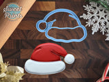 Santa Hat Cookie Cutter/Dishwasher Safe