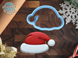 Santa Hat Cookie Cutter/Dishwasher Safe