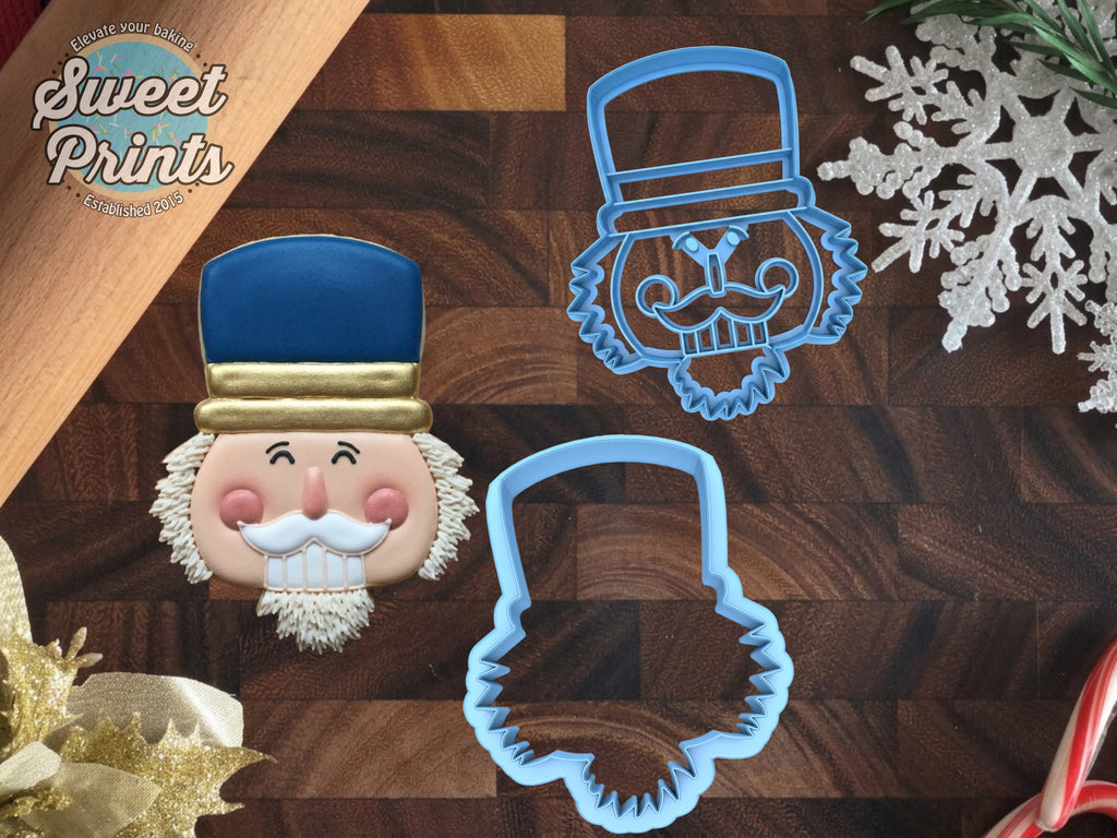 Set of 2 Nutcracker Cookie Cutters/Dishwasher Safe