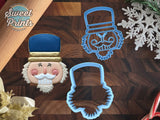 Set of 2 Nutcracker Cookie Cutters/Dishwasher Safe