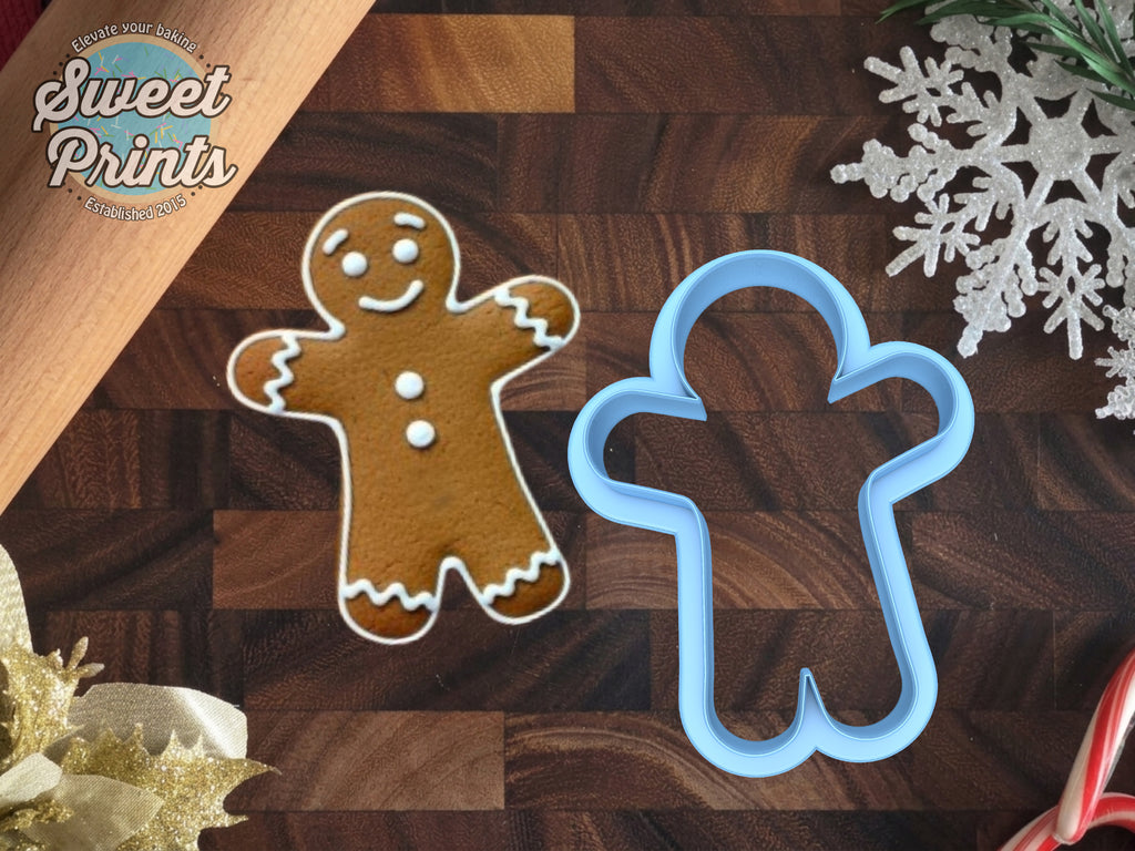 Gingerbread Man Cookie Cutter/Dishwasher Safe
