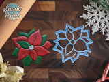 Christmas Poinsettia Cookie Cutter/Dishwasher Safe