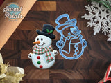 Snowman Cookie Cutter/Dishwasher Safe